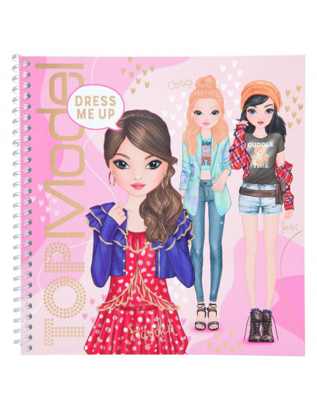 TOPMODEL DRESS ME UP ALBUM AUTOCOLLANTS