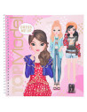 TOPMODEL DRESS ME UP ALBUM AUTOCOLLANTS
