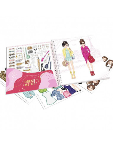 TOPMODEL DRESS ME UP ALBUM AUTOCOLLANTS