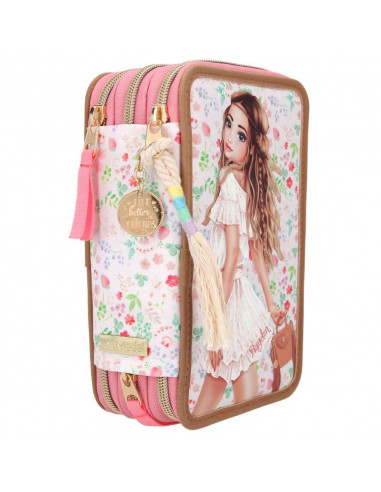 TOPMODEL TROUSSE TRIPLE FLOWER BERRY