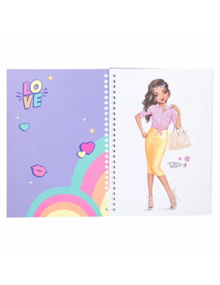 TOPMODEL ALBUM A COLORIER DE POCHE