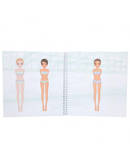 TOPMODEL DRESS ME UP ALBUM AUTOCOLLANTS URBAN JUNGLE