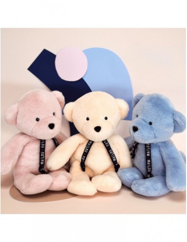 L'OURS DORLOTIN - PANTIN - BLANC
