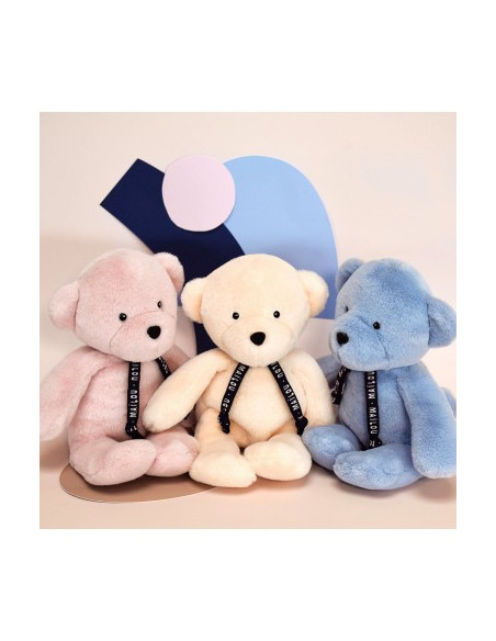 L'OURS DORLOTIN - PANTIN - BLANC