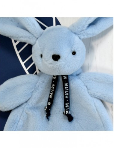 LAPIN DORLOTIN - DOUDOU - BLEU