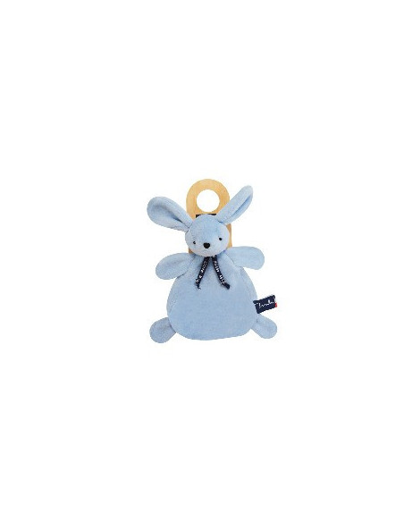 LAPIN DORLOTIN - DOUDOU - BLEU