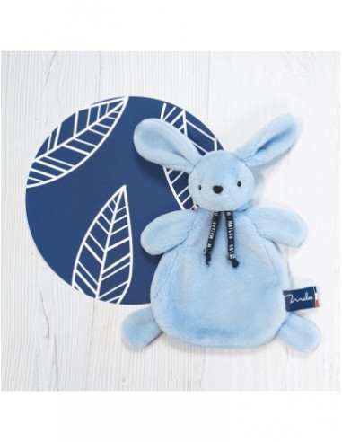 LAPIN DORLOTIN - DOUDOU - BLEU