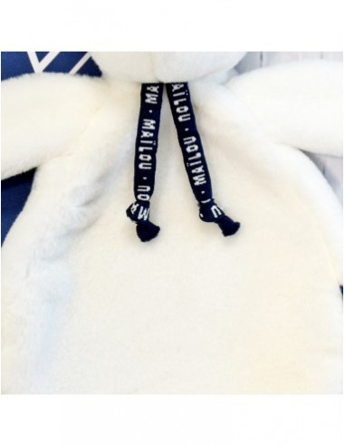 Lapin Dorlotin Pantin Blanc 25cm - Doudou et Compagnie