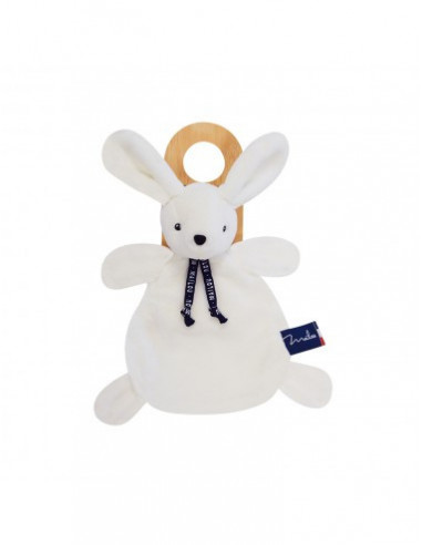 Lapin Dorlotin Pantin Blanc 25cm - Doudou et Compagnie
