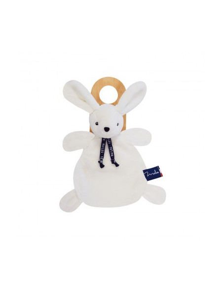 Lapin Dorlotin Pantin Blanc 25cm - Doudou et Compagnie