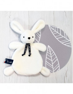 Lapin Dorlotin Pantin Blanc 25cm - Doudou et Compagnie 2