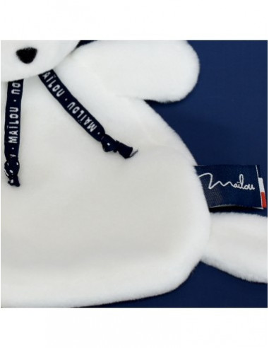 L'OURS DORLOTIN - DOUDOU - BLANC