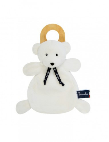 L'OURS DORLOTIN - DOUDOU - BLANC