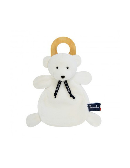 L'OURS DORLOTIN - DOUDOU - BLANC
