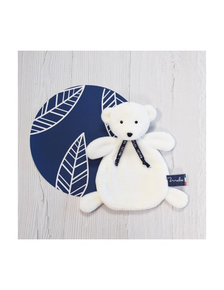 L'OURS DORLOTIN - DOUDOU - BLANC