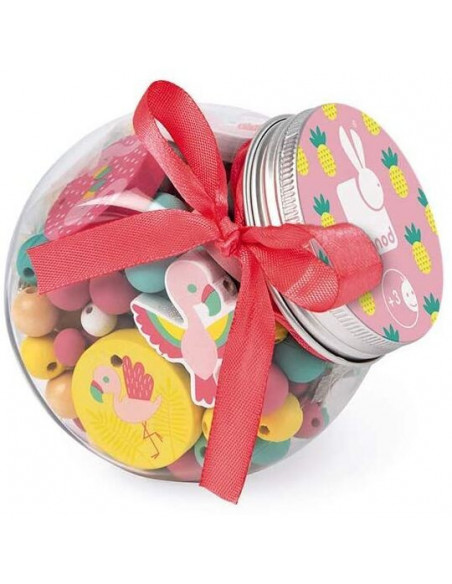 Birdy - flamants roses - 220 perles