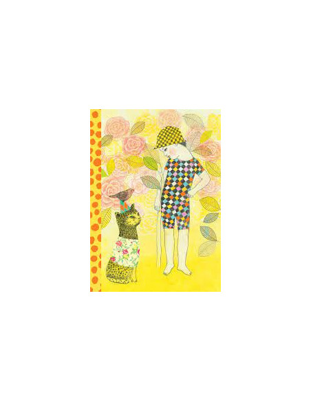 Duo petits carnets élodie - lovely paper - djeco