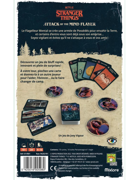 STRANGER THINGS : ATTACK OF THE MIND FLAYER