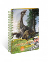 CARNET DE COLORIAGES VELOURS DINOSAURE DINOSART
