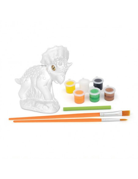 FIGURINE DINOSAURE A PEINDRE DINOSART - TRICERATOPS