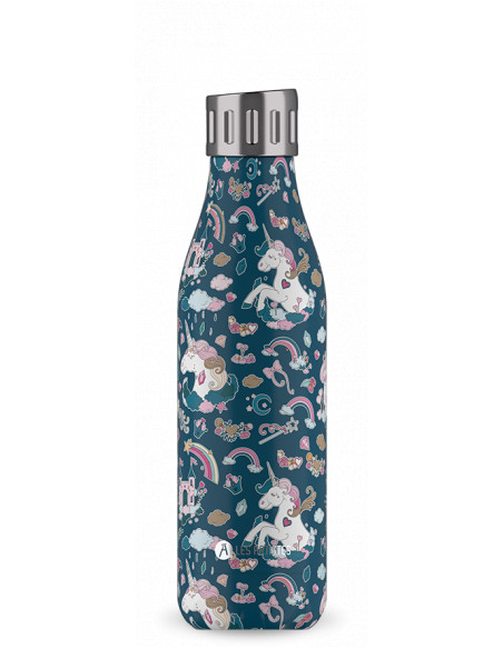 Bottle up sport licorne nuit mat 500ml/unicorn night