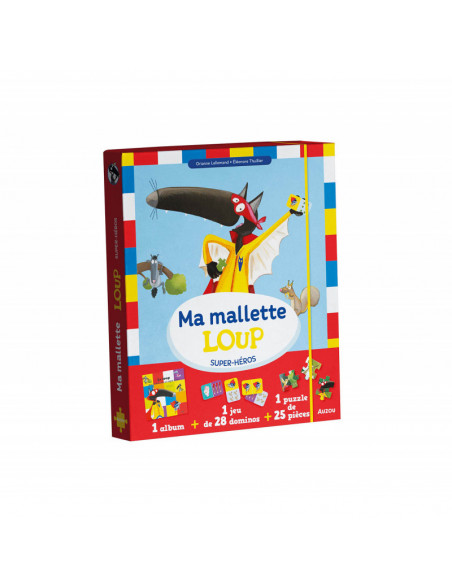Ma mallette loup super - heros