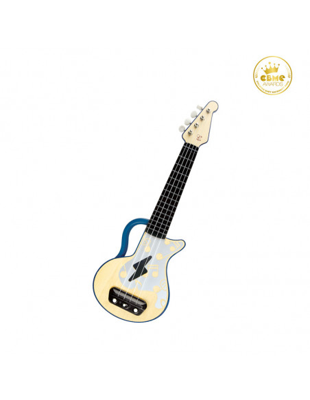 Electronic ukulele bleu