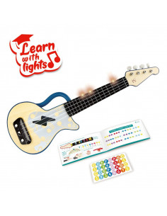 Electronic ukulele bleu 2