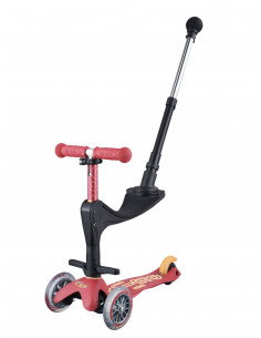 TROTTINETTE MINI MICRO 3 EN 1 DELUXE - ROUGE RUBIS 2