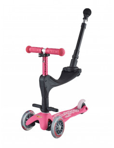 TROTTINETTE MINI MICRO 3 EN 1 DELUXE - ROSE 2