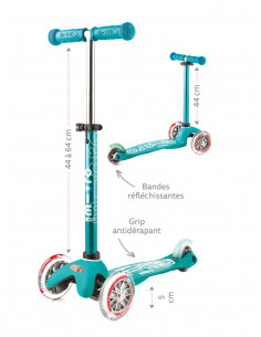 Trottinette Mini de Luxe Noir 2