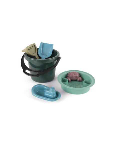 Dantoy - bucket set avec sac pour la plage