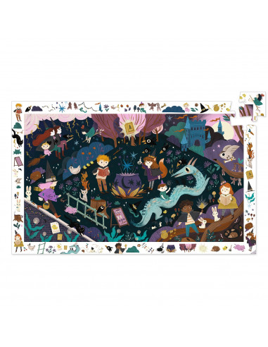 PUZZLE OBSERVATION - APPRENTIS SORCIERS 54PCS