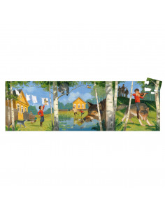 PUZZLE SILHOUETTE - PIERRE ET LE LOUP 50PCS 2