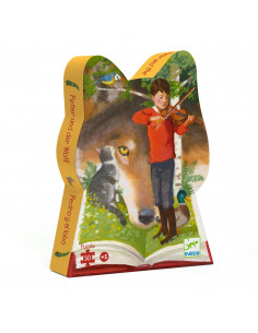 PUZZLE SILHOUETTE - PIERRE ET LE LOUP 50PCS