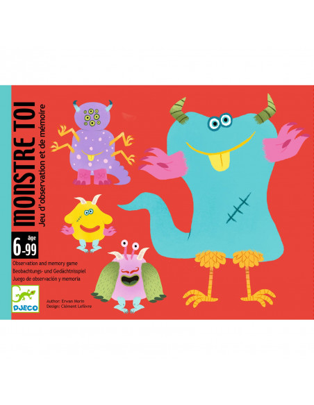 JEU DE CARTES - MONSTRE TOI