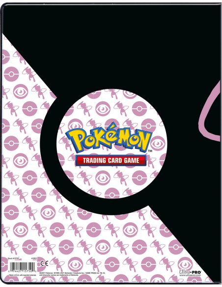 POKEMON : PORTFOLIO MEW NOIR A4 180 CARTES