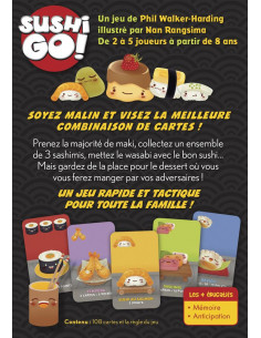 Sushi Go! - Jeu de Cartes Stratégique et Familial 8+ ans 2