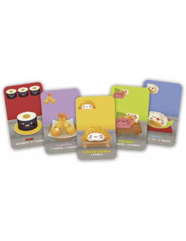 Sushi Go! - Jeu de Cartes Stratégique et Familial 8+ ans