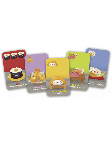 Sushi Go! - Jeu de Cartes Stratégique et Familial 8+ ans