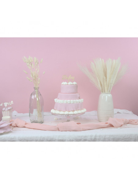 PIC DECO EN BOIS DORE BABY