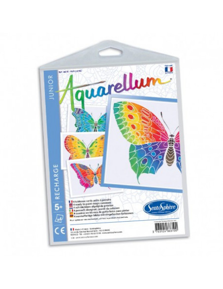 Recharge aquarellum junior - papillons