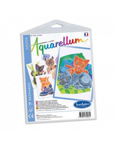 Recharge aquarellum junior - chatons