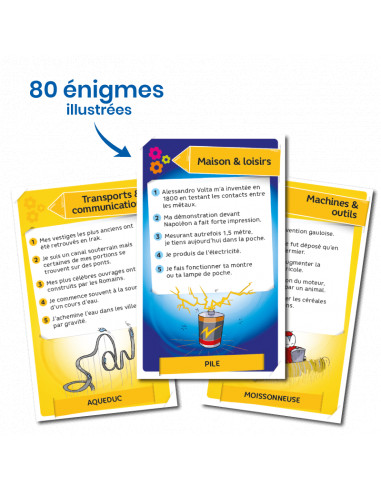 Enigmes - decouvertes et inventions