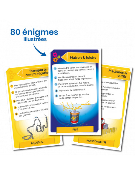 Enigmes - decouvertes et inventions