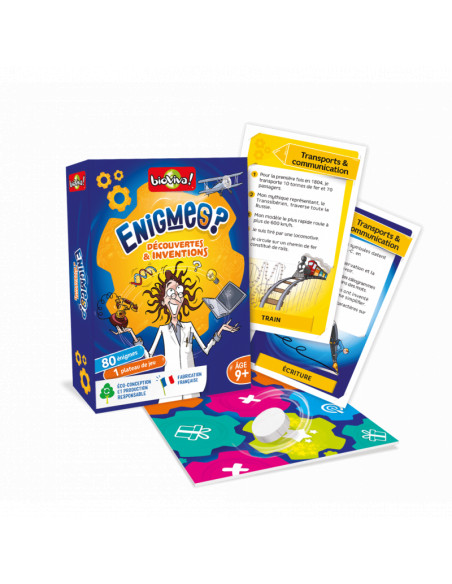 Enigmes - decouvertes et inventions