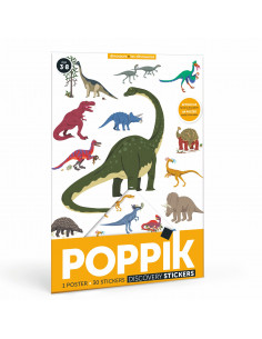 MINI POSTER DINOSAURES 3-8ANS