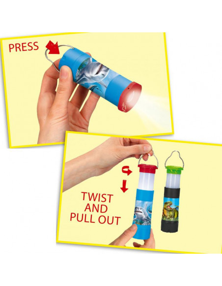 Dino world lampe de poche
