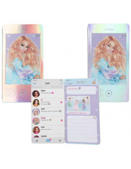 Topmodel carnet portable avec image