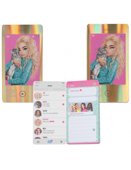 Topmodel carnet portable avec image
